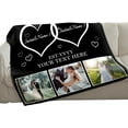 thumbnail image 6 of Personalised Blanket 76x100cm,Custom Blanket with Words Picture Collage Customized Blankets,Birthday Xmas Souvenir Gifts Personalized Throw for Father, Mom, Kids, Dogs, Friends or Lover, 6 of 6
