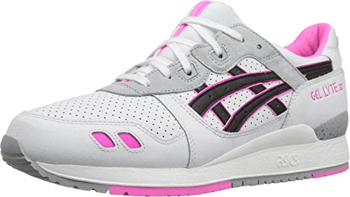 asics gel lyte iii white and pink