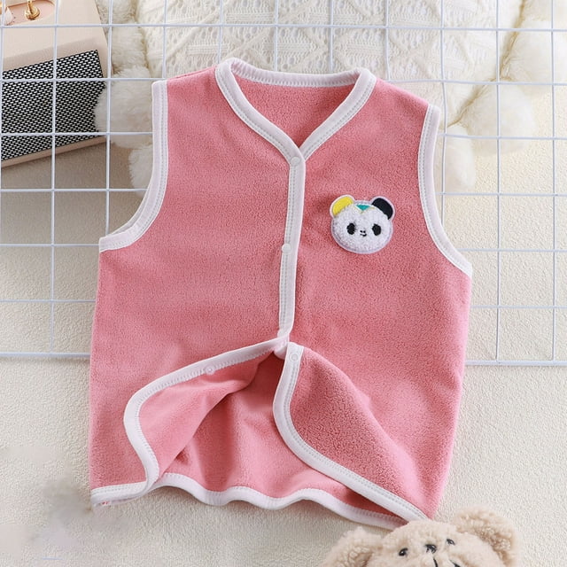 LOVZFMLL Vestes pour Filles Cardigan pour Enfants avec Épaules Chaudes et Molleton d'Hiver à Porter à l'Intérieur et à l'Extérieur Molleton Grande Taille pour Garçons et Filles 9-10 Ans