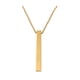 thumbnail image 2 of Collar barra de acero inoxidable con baño de oro Mola Collar/barra/acero inoxidable baño de oro, 2 of 3