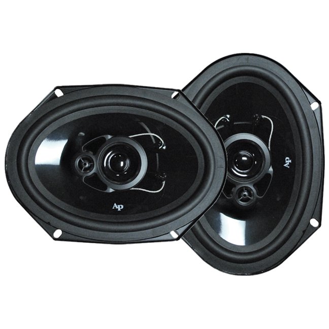 AUDIOPIPE SPEAKER 6X8" 3WAY (pair) 300 W; PP ELECTROPLATE CONE