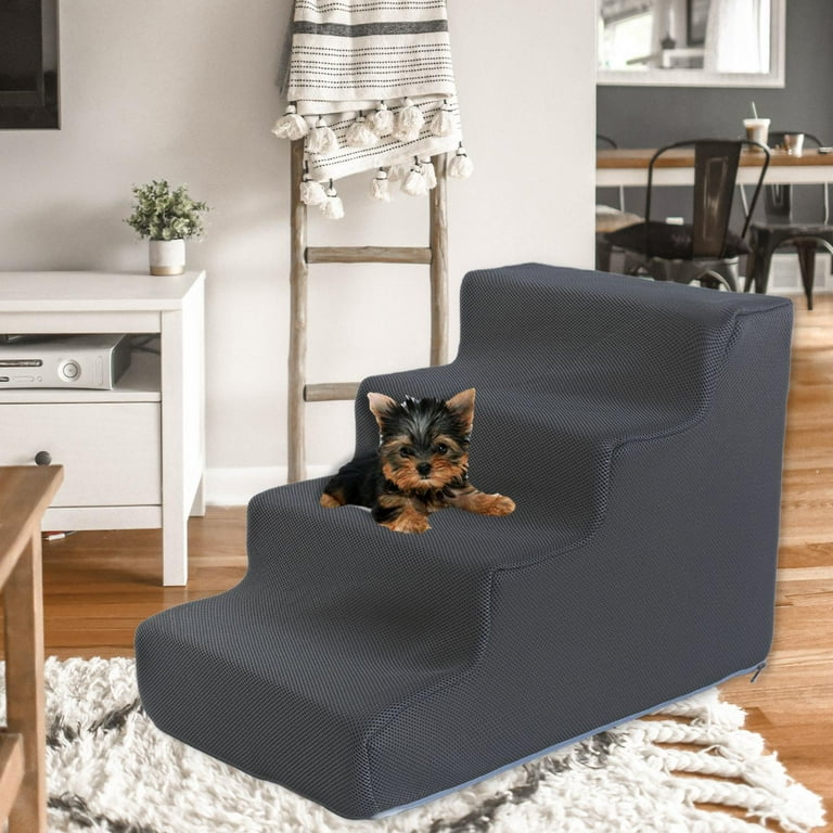 Cat Ramp Dog Stairs Ladder Sturdy High Density Sponge for Indoor