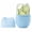 Blue, variant on Ice Roller for Face - Cooling Depuffing & Reusable Silicone Facial Massager for Eyes, Neck, Daily Skin Care and Travel
