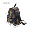 thumbnail image 3 of FORMRS School Backpack with Front Zippered Pocket 12" Student Travel Daypack, Skeleton with Rainbow, 3 of 6