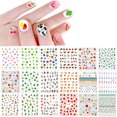 thumbnail image 1 of Pegatinas de uñas IHUKEIT 3D autoadhesivas para uñas DIY, 18 unidades, 1 of 7