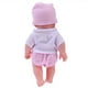 thumbnail image 5 of Muñeca terminada de 30 cm PVC lavable 3D Prop Doll Baby Companion Toys (rosa), 5 of 7