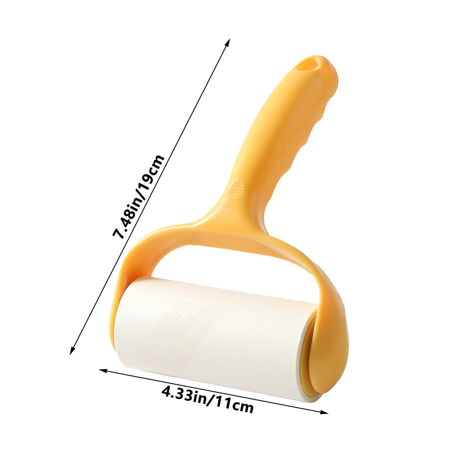 Rouleau Adhésif Réutilisable Pour Poils D'animaux - Brosse Nettoyante Lavable Pour Canapé, Vêtements, Voiture