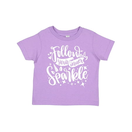 

Inktastic Follow Your Inner Sparkle Gift Toddler Boy or Toddler Girl T-Shirt