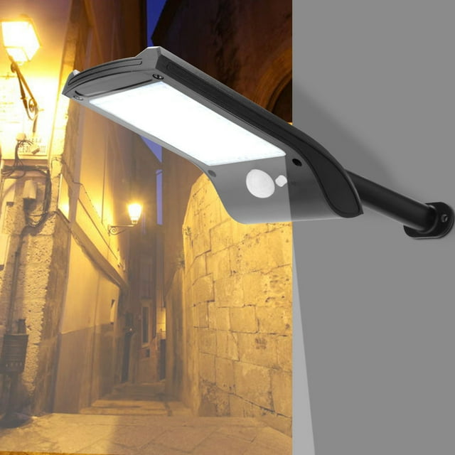 Luz solar de pared, 36 LED Luz solar impermeable para jardín Luz con sensor Valor inmejorable Jadeshay A