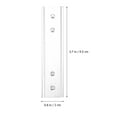 thumbnail image 2 of Cortina de la ventana de 2 piezas Cortina del techo del techo del techo Conector Extensión de la cortina Conectores de vía, 2 of 6