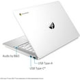 thumbnail image 3 of HP Chromebook 14 inch Ceramic White 4GB N4000 Processor WiFi Webcam Chrome OS, 3 of 6