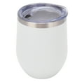 thumbnail image 2 of Stemless Wine Glass, Exquisite Stainless Steel Universal Wine Cups Double Wall  For Ice Cream, 2 of 8