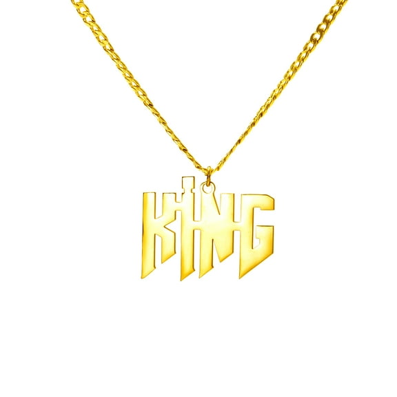 Custom Name Necklace Personalized Stainless Steel Name Custom Cuban Chain Necklace