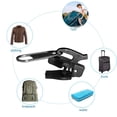 thumbnail image 2 of Qenwkxz Reversible Zipper Double Sided Zip Head Puller Fixer Jacket Sliders Repair Replacement Tools, 2 of 7