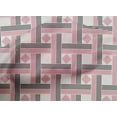 thumbnail image 4 of oneOone Cotton Poplin Fabric Diamond & Basketweave Geometric Print Fabric BTY 42 Inch Wide, 4 of 4
