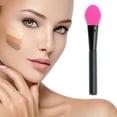 thumbnail image 2 of Unique Bargains 1 Pc Lightweight Small Rhombus Facial Mask Brush Rose Red, 2 of 5