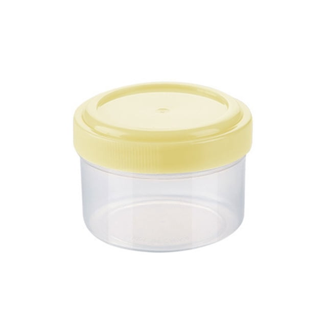 Food Storage - Practical Mini Round Seasoning Bottle Transparent with Leakproof Cap for Kitchen and Picnics