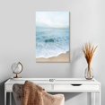 thumbnail image 2 of Elephant Stock Tranquil Ocean I Wall Art - Vertical Canvas Wall Art - Living Room Wall Decor - Beach Canvas - Blue And Beige Decor By Natalie Carpentieri - 16" x 24", 2 of 4