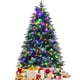 thumbnail image 3 of Árbol navideño Costway nevado preiluminado 150 cm 11 modos de flash 250 luces multicolores, 3 of 3