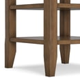 thumbnail image 2 of Simpli Home Acadian 19 inch Wide Solid Wood Transitional End Table in Rustic Natural Aged Brown, 2 of 10