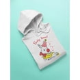 thumbnail image 3 of Rabbit Clown Hoodie Women -Image by Shutterstock, Female 3X-Large, 3 of 4
