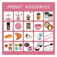 thumbnail image 3 of Simulation Coffee Machine Mini Food Kids Toy Pretend Kitchen Play House Game DIY Dessert Kitchen Toys Set Pretend Play Girl Toys, 3 of 7