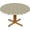 D, variant on Round Fitted Tablecloth 44 Inch, Dyed Geometric Circle Tablecloth Wipeable Washable Table Cloth Table Topper for Restaurant, Picnic, Indoor and Outdoor Dining