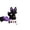 A001- Black Cat, variant on Craft Set Diy Celestial Dragon Stuffed Plush Complete Halloween Sewing Kit for Adults and Teens Includes Colorful Fabric Pieces and Instruction Guide for Halloween Decor and