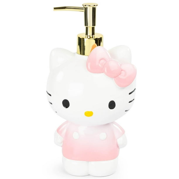 Dispensador de jabón Jay Franco Hello Kitty Pink Resina 400 ml