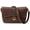 B / Brown, variant on Women's Classic Crossbody Genuine Leather Flap Commuter Handbag and Purse Trendy Shoulder Bag with Magnetic Closure