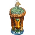 thumbnail image 3 of Old World Christmas Munching Moose Glass Blown Ornament, 3 of 4