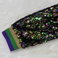 thumbnail image 4 of PVCS Trendy Jackets for Women Sequin Bomber Jacket Long Sleeve Tassel Jacket Club Party S, 4 of 7