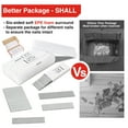 thumbnail image 3 of SHALL 18 Gauge Brad Nails, 2”, 1-1/4”, 1”, 5/8 inch, 4000-Count Galvanized Nail Gun, 3 of 6