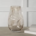 thumbnail image 2 of Renwil Tawny Glass Vase In Beige Color, 2 of 4