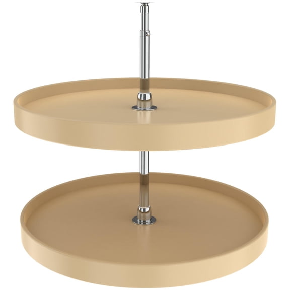Rev-A-Shelf Polymer Full Circle 2 Shelf Lazy Susan