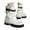 White, variant on UngA Cowgirl Boots Mid Calf Cowboy Boots for Women Cowgirl Western Boots Fashion Embroidery Stitched Heel Mid Calf Boots White,7.5