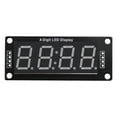 thumbnail image 2 of 4uds. Módulo de pantalla LED TM1637, reloj de tubo incandescente de 7 segmentos, 0,56 pulgadas (azul), 2 of 2
