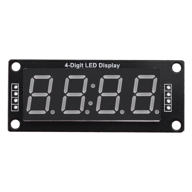 Módulo Reloj Tubo Indicador Digital Incandescente TM1637 7 Segmentos 0 56 Pulgadas
