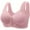 ZA-Light Purple, variant on Womens Bras Ladies Thin Solid Color Comfortable Breathable Push Up Bra With Underwire Triple Breasted Bra Classic