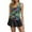 3-Multicolor, variant on Womens Tankini Swimsuits Tummy Control V Neck Swimdress Two Piece Trendy Print Swim Dress Bathing Suit with Skirt