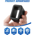 thumbnail image 4 of AJOHBM 2PCS Universal Seat Belt Buckle Holder, Silicone Buckle Booster for Car SUV Truck, 4 of 8