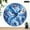 10x10in, variant on Patifu Ice Blue Phoenix Wooden Wall Clock Silent Sweep Movement Minimalist Decor 10x10in