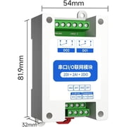 RS485 2DI+2AI+2DO ModBus RTU I/O MA01-AACX2220 Network Modules Serial Port for PLC/Touch Display Watchdog