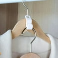 thumbnail image 4 of Less Than 5 Home Textile Storage 10pcs Hanger Connecting Hooks 4 Colors Hanger Extension Clips Plastic Hanger Hooks for Hangers Space and Closet Organizer, 4 of 9