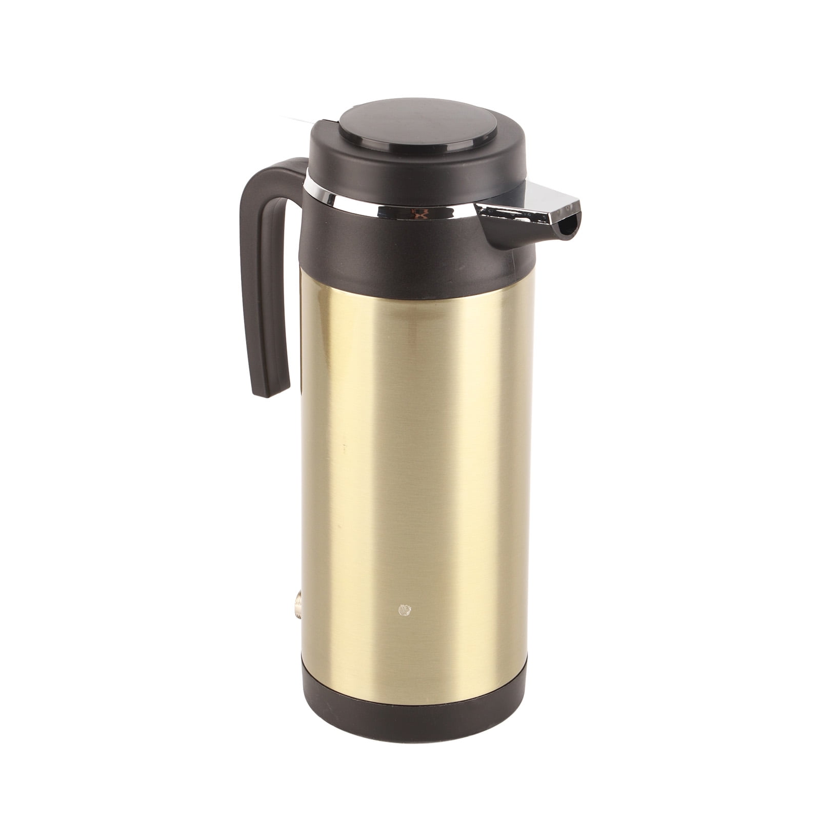 Car Kettle Boiler 1200ML 12V Stainless Steel Electric Incar Kettle Car Heating Cup Travel Thermoses Heating Water Bottle for Water Tea Coffee Milk(12V) Other Electrical Appliances