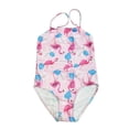 thumbnail image 3 of 4-8T Little Girls Swimsuit Printed One-Piece Adjustable Swimwear Kids Bathing Suit with UPF 50+ Sun Protection, 3 of 4
