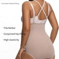 thumbnail image 6 of ZQUUVOU Women's Waist Trainer Tummy Control Sports Girdle Workout Body Shaper with Adjustable Shoulder Strap Corset Shapewear Beige, 6 of 9