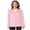 Dark Pink, variant on Chemo Shirts for Women Chemotherapy Must Haves Port Access 2 Side Zippers Long Sleeve Shoulder Post Surgery Shirt