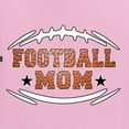 thumbnail image 2 of Wild Bobby, Football Mom, Sports, Unisex Graphic Hoodie Sweatshirt, Light Pink, Medium, 2 of 4