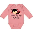thumbnail image 3 of Inktastic Loved by My Nani Girls Long Sleeve Baby Bodysuit, 3 of 5